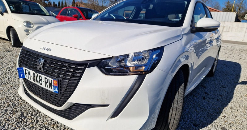 Peugeot 208 cena 40900 przebieg: 41000, rok produkcji 2019 z Sulechów małe 154